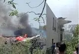 ببینید؛ سقوط هواپیمای مسافربری در احمدآباد هند