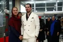 حضور برادر یاسین رامین در مراسم سوگواری مادر مهناز افشار